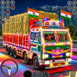 Indian Truck Offroad Cargo 3D icon