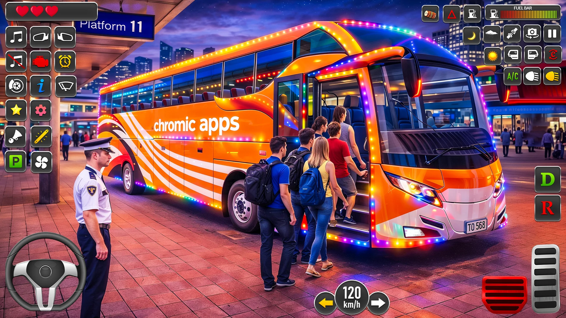 Bus Driving Euro Coach Bus screenshot